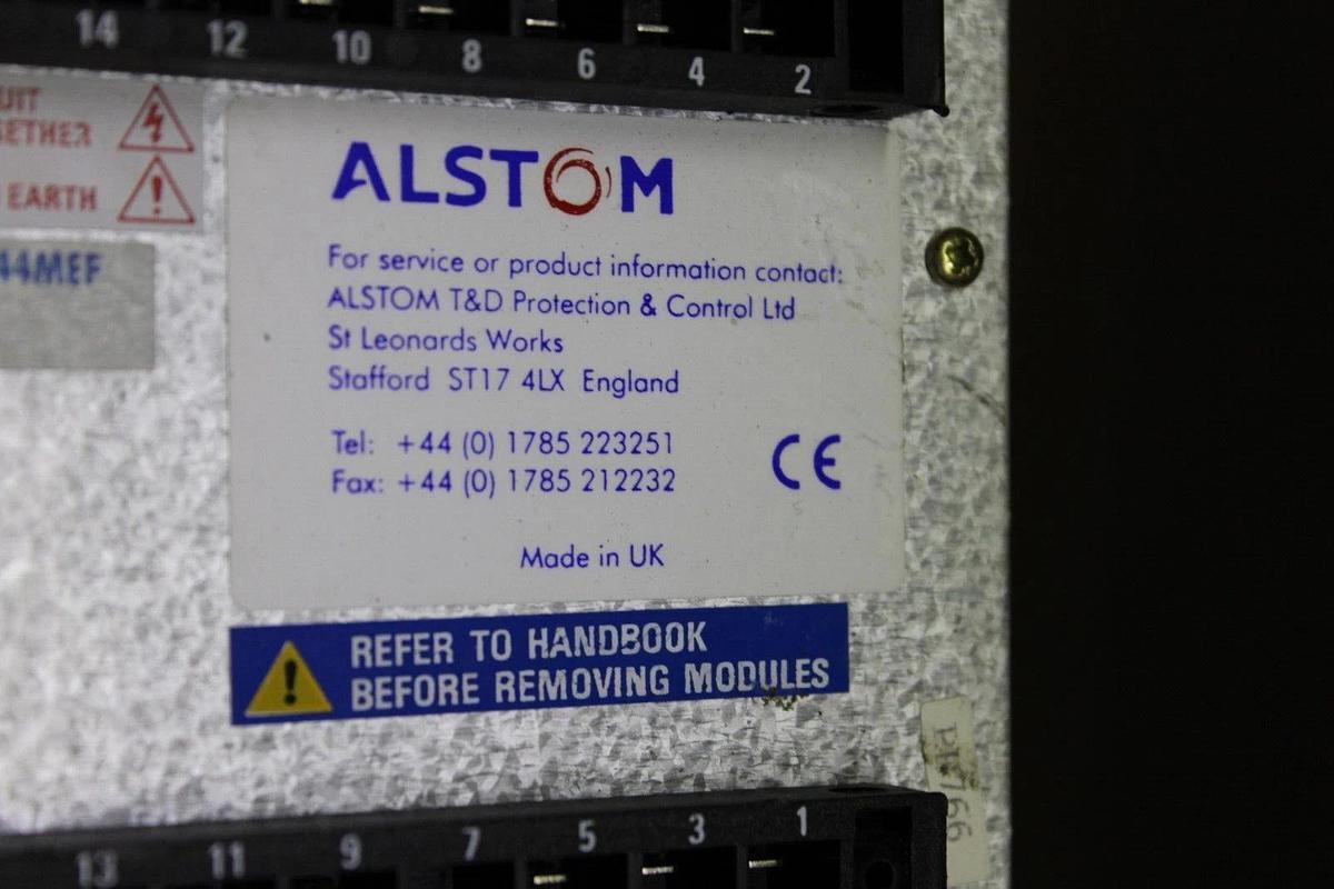 Used ALSTOM GENERATOR PROTECTOR RELAY LGPG11101R44MEF 5 AMP 120 VAC 125 VDC