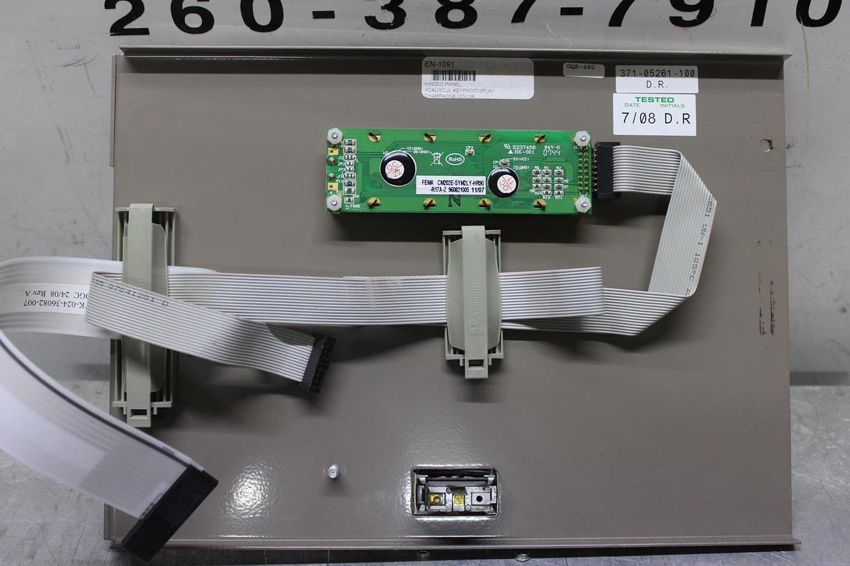 Used TRANE TRI1 SERIES VFD KEYPAD 195N2176