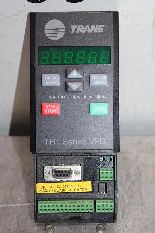 Used TRANE INTERACTIVE CHILLER CONTROL DISPLAY X13650827-06 REV. J **TESTED**