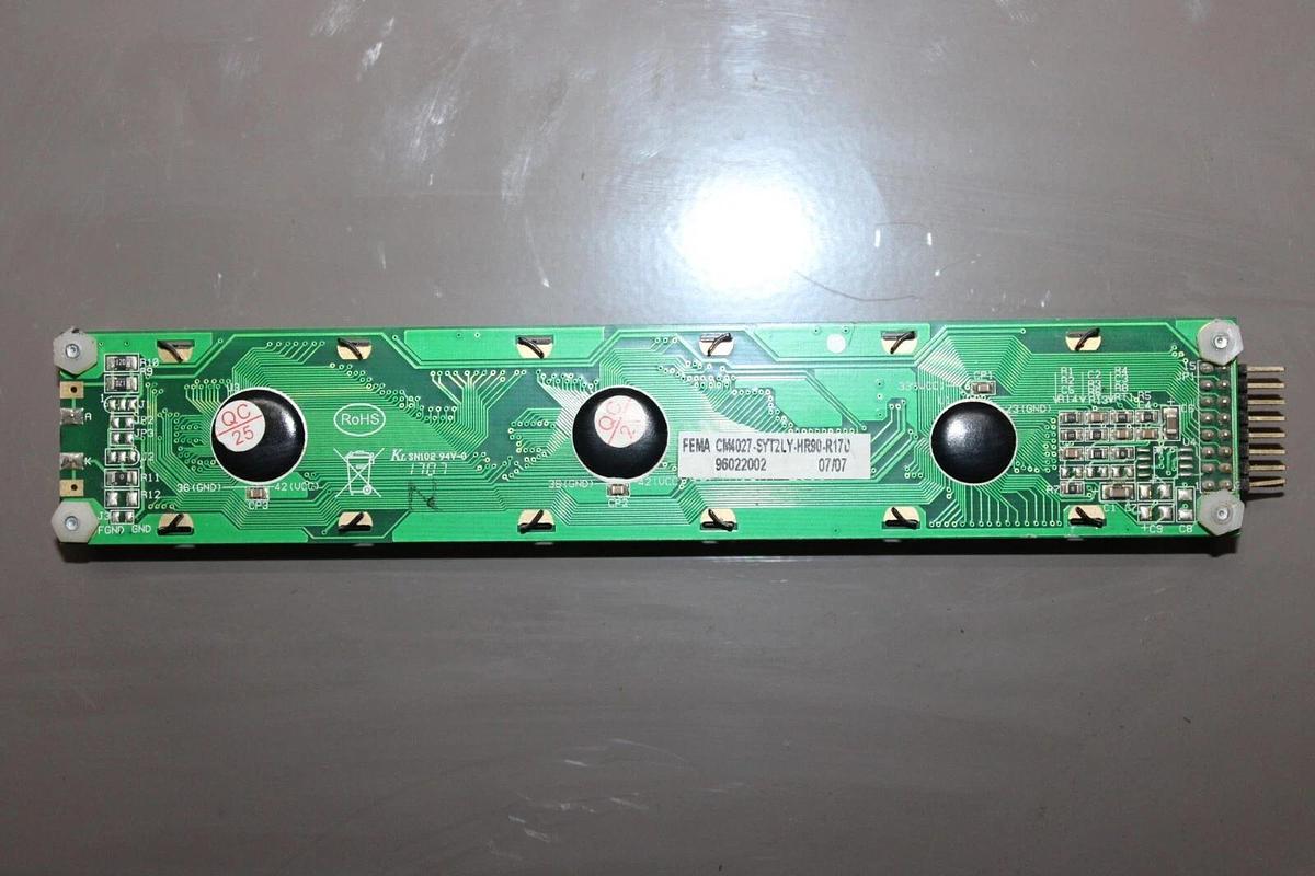 Used YORK KEYPAD CHILLER CONTROL PANEL YK-024-34930-000 CM4027-SYT2LY-HR90-R17D