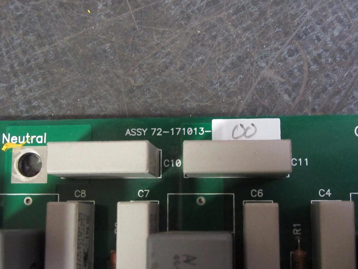 Used MGE UPS SYSTEMS EMI AC PCA ASSEMBLY MODEL: 72-171013-00 ; 62-171013-00