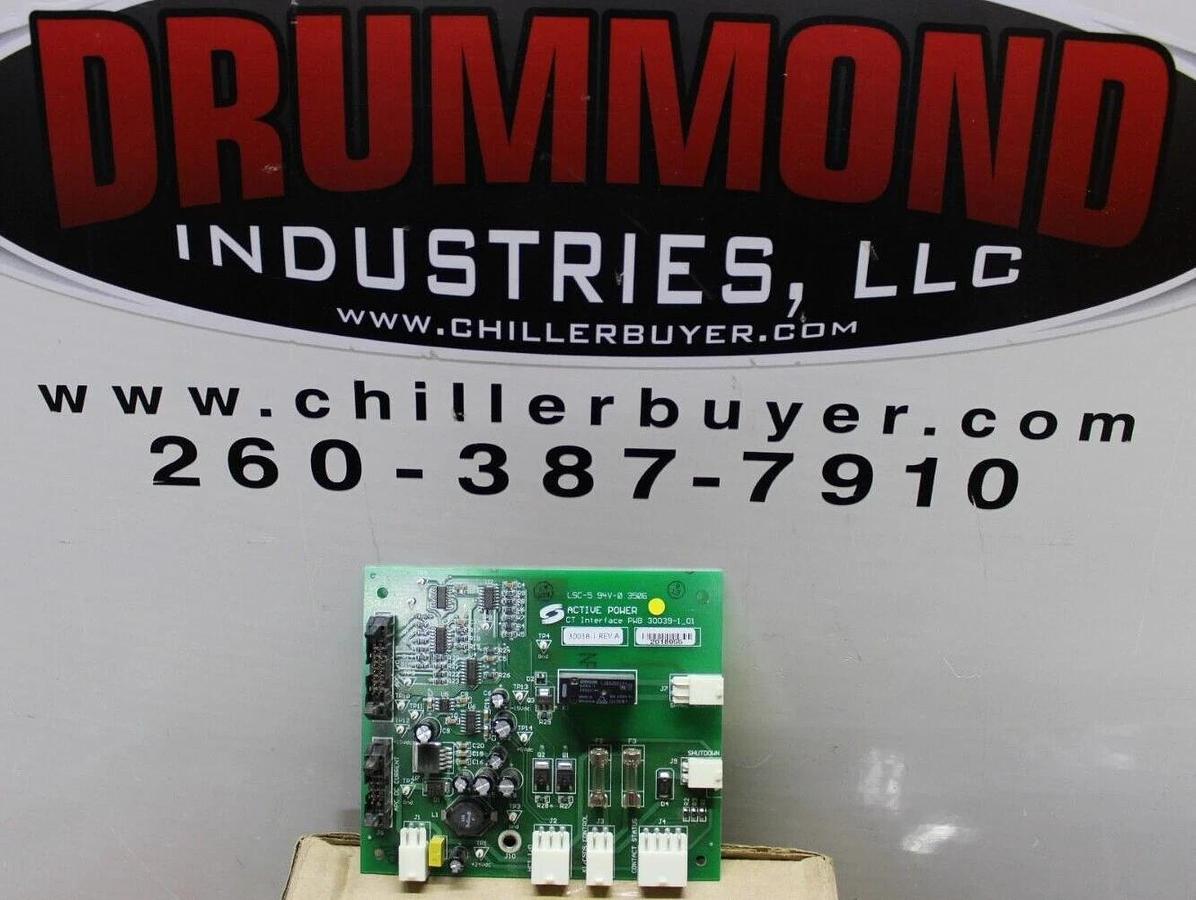 Used ACTIVE POWER CT INTERFACE CIRCUIT BOARD 30039-1_01 30038-1 REV. A