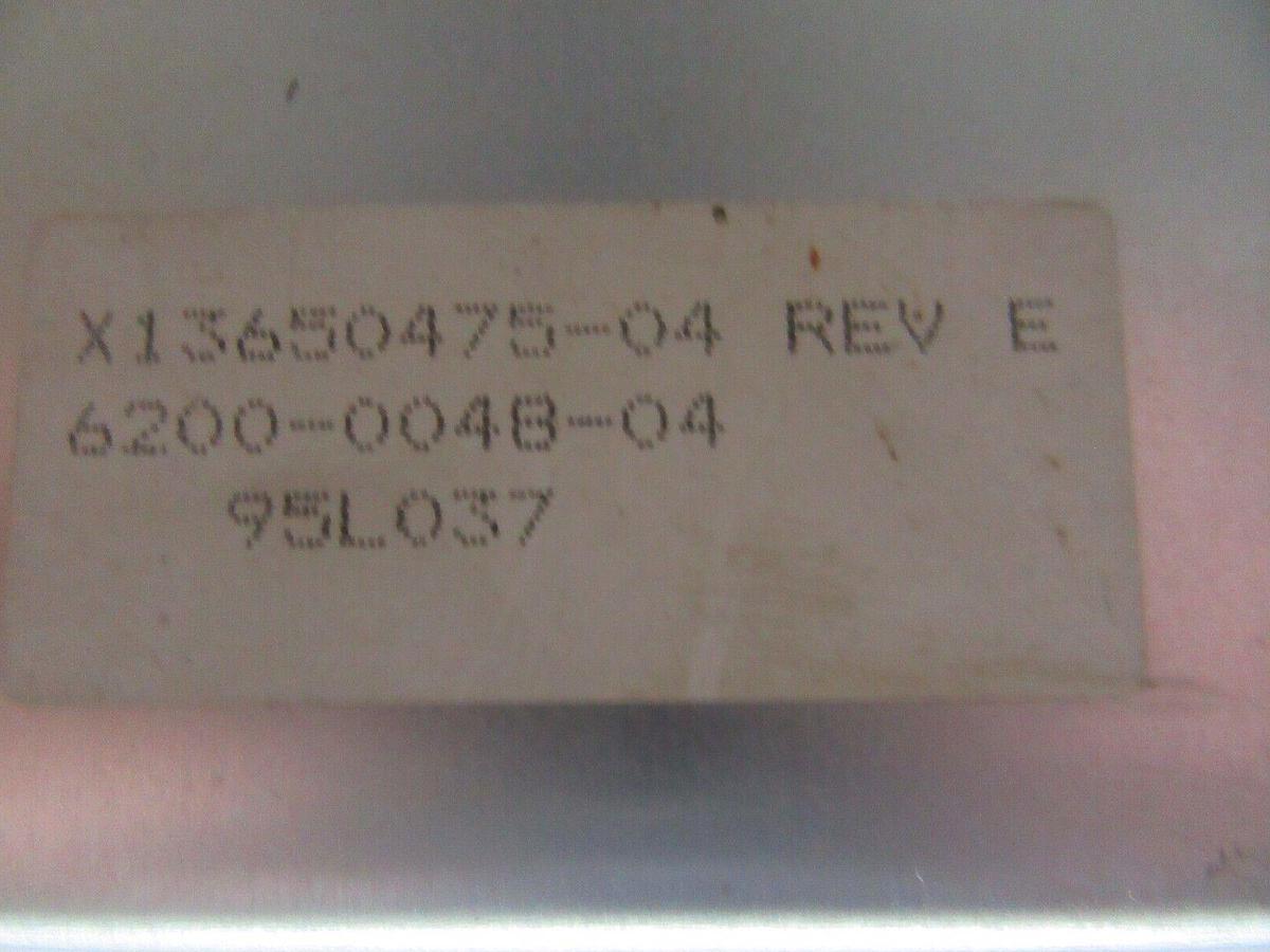 Used TRANE CHILLER CONTROL MODULE X13650361-01 REV. E W/ X13650361-01 REV. F
