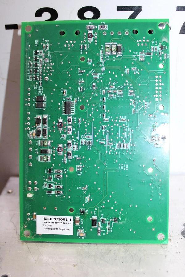 Used JOHNSON CONTROLS COMMUNICATION CARD CIRCUIT BOARD SE-SCC1001-1 RY12041
