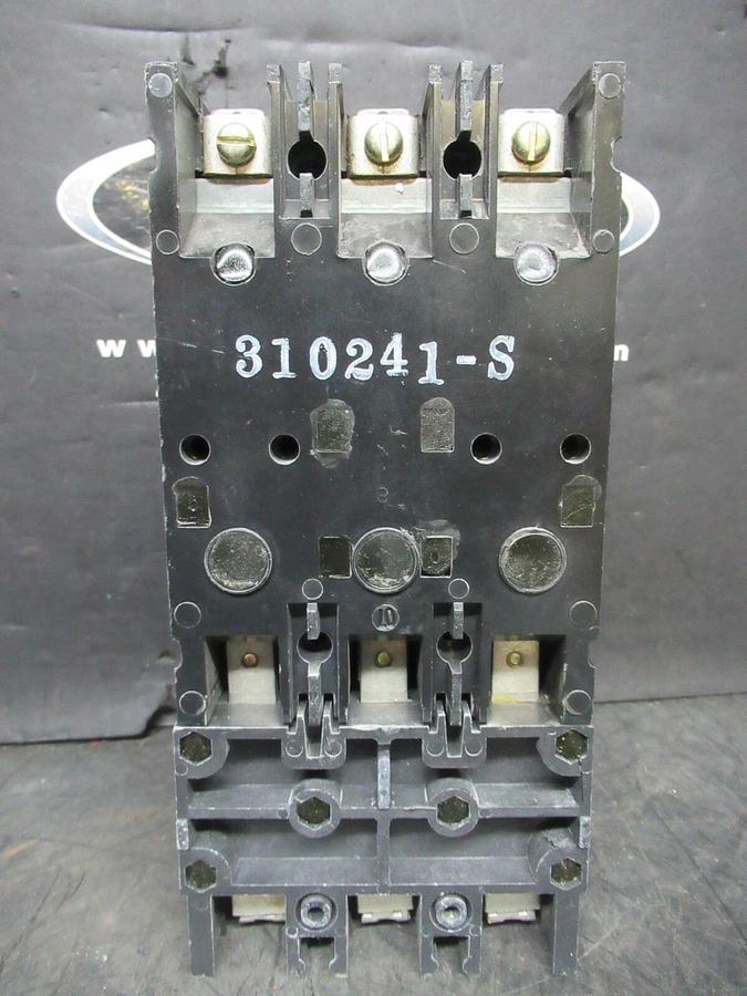 Used WESTINGHOUSE MOTOR CIRCUIT PROTECTOR MCP0322CR 3 AMP 600 VAC 3-POLE