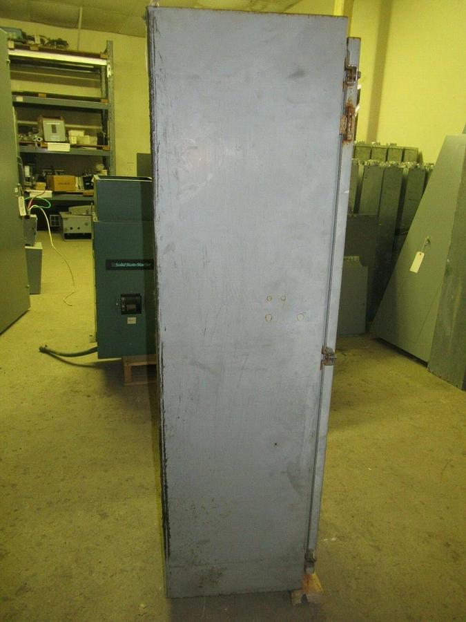 Used ASCO NON-AUTOMATIC TRANSFER SWITCH 4000 SERIES NEMA 3R 100 AMP 208 VOLTS 3 PHASE