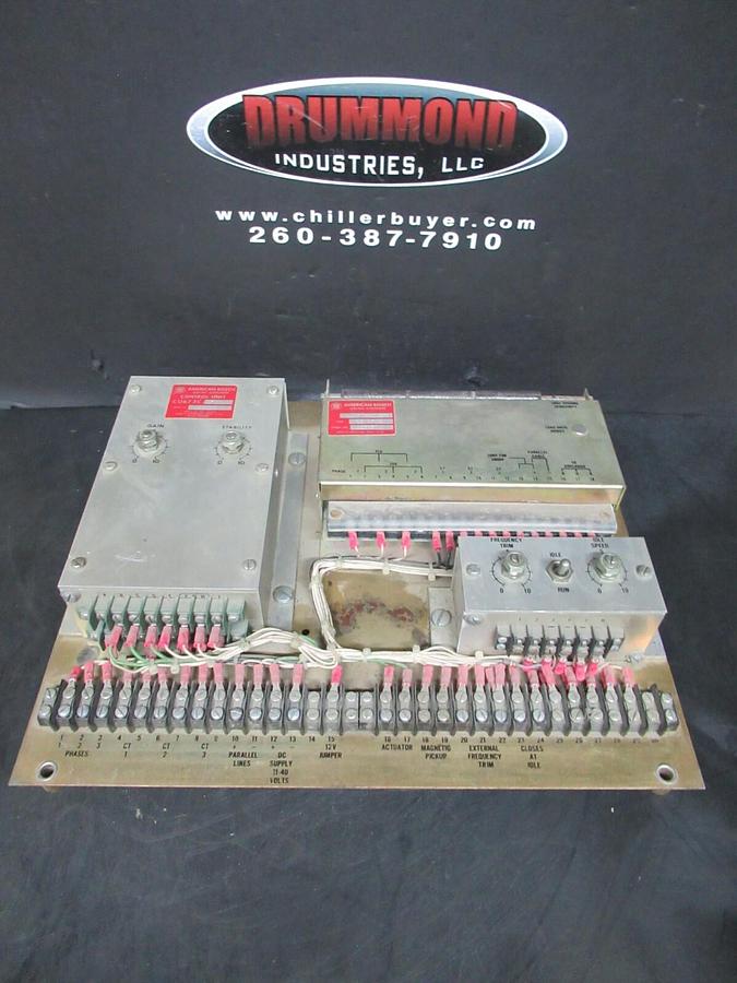 Used AMERICAN BOSCH ELECTRIC GOVERNER BOARD LSP672A CU673C-17 LS371A KT6722