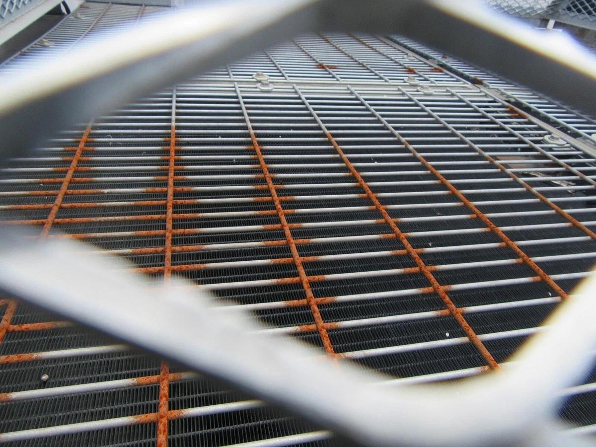 Used 10 HP IEA INC REMOTE RADIATOR / FAN COIL HC030S25 3" / 2" IN/OUT 230/460 V 3 PH