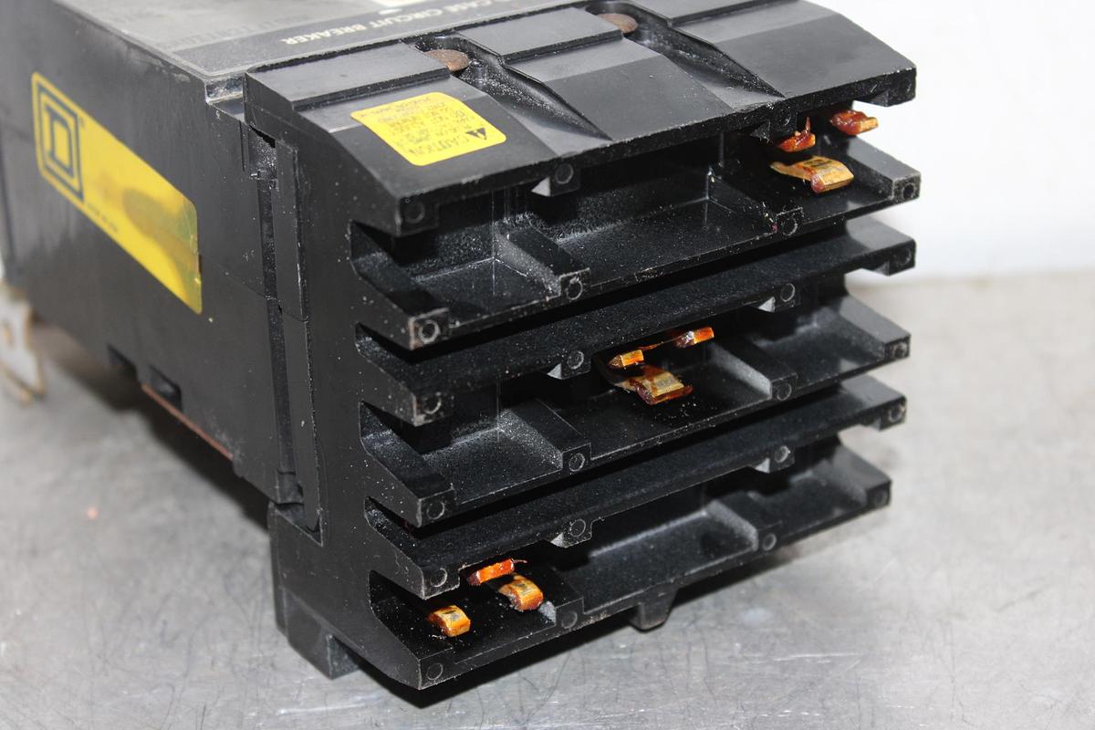 Used SQUARE D I-LINE CIRCUIT BREAKER FA36060 60 AMP 600 VOLT 3-POLE