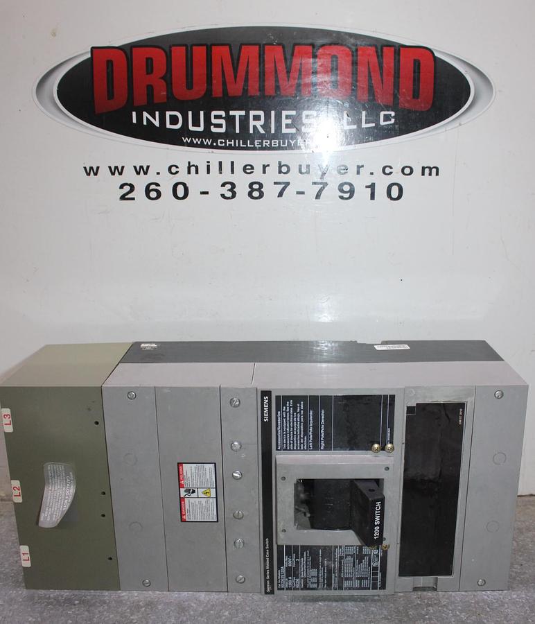 SIEMENS CIRCUIT BREAKER 3VA5340-5EC31 400 AMP 600 VAC 3-POLE