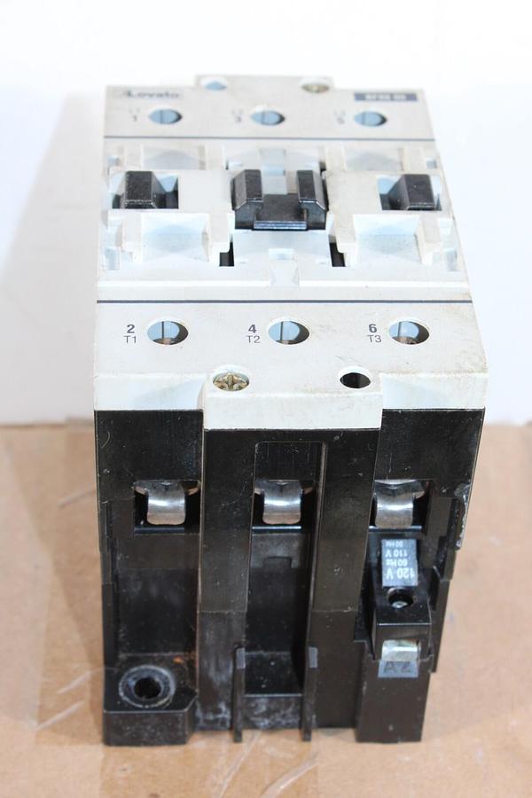 Used LOVATO CONTACTOR BF80-00 600 VOLT 125 AMP 75 HP COIL: 120V **WARRANTY**