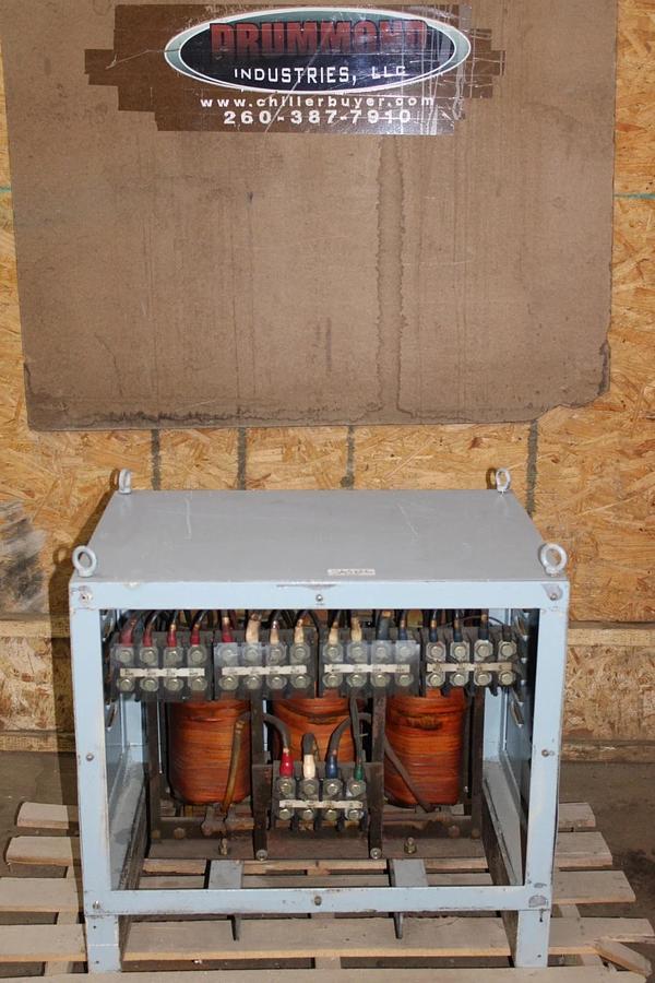 Used 40 kVA TRANSFORMER HC 3-PHASE 50/60 HZ 550/230 VOLT **WARRANTY INCLUDED**