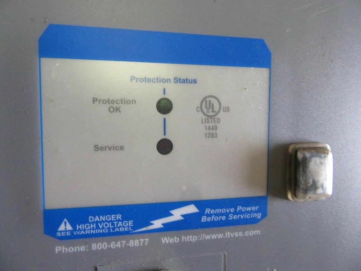 Used VANGUARD VGX INNOVATIVE TECH VGX300-3Y101D TRANSIENT VOLTAGE SURGE SUPRESSOR