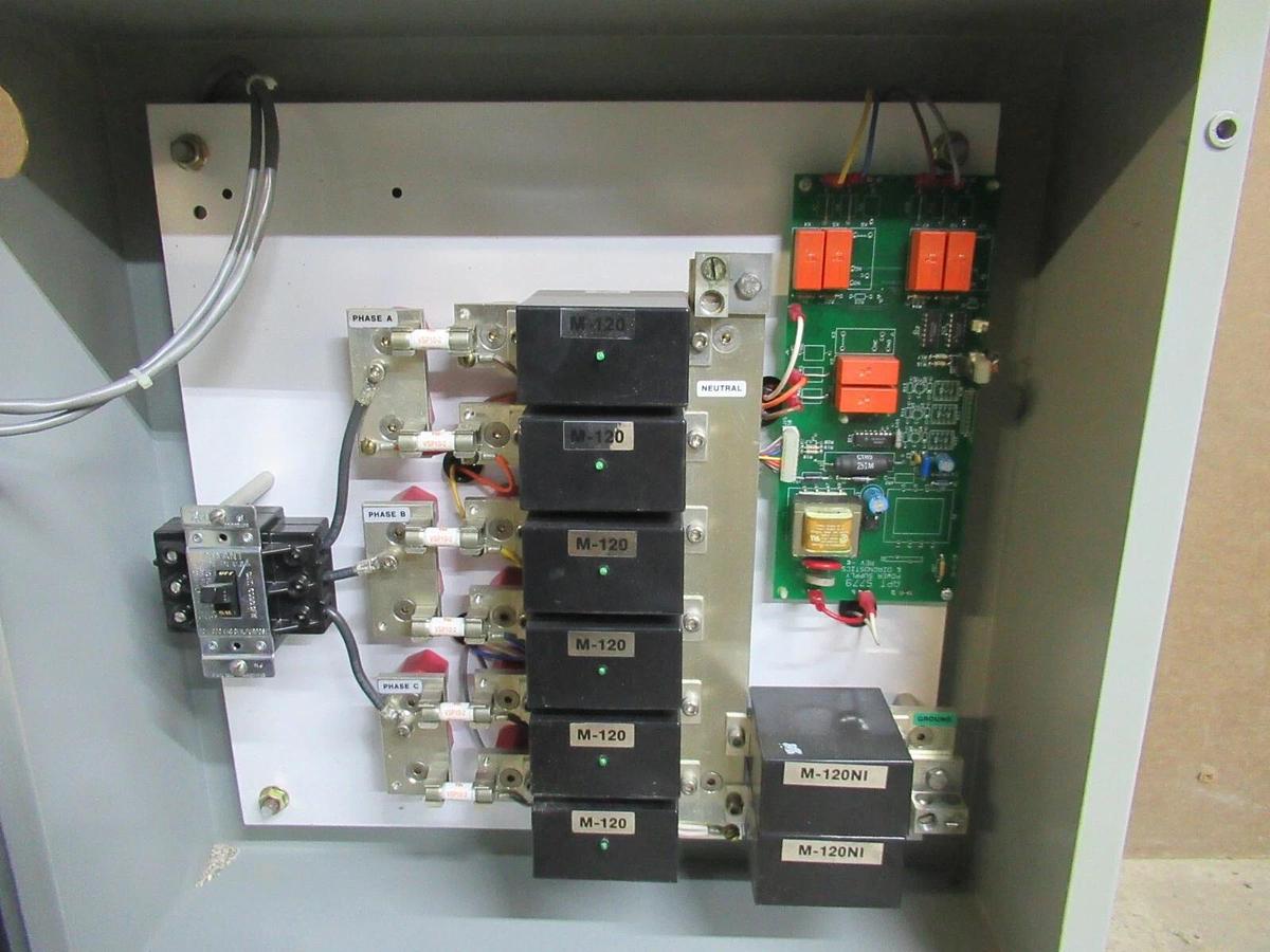 Used ADVANCED PROTECTION TECHNOLOGIES ASCO TRANSIENT ELIMINATOR TE/2000XHP 208/120 Y