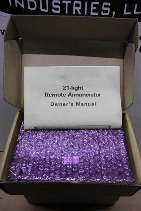 GENERAC 21-LIGHT REMOTE ANNUNCIATOR G005465-0 0G5721 REV. D **NEW**