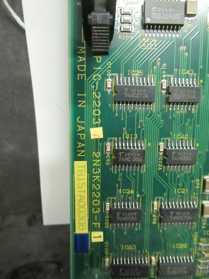 Used TOSHIBA UP1C-2203A CIRCUIT BOARD ASSEMBLY 2J3K2203-F 2N3K2203-F1 **WARRANTY**