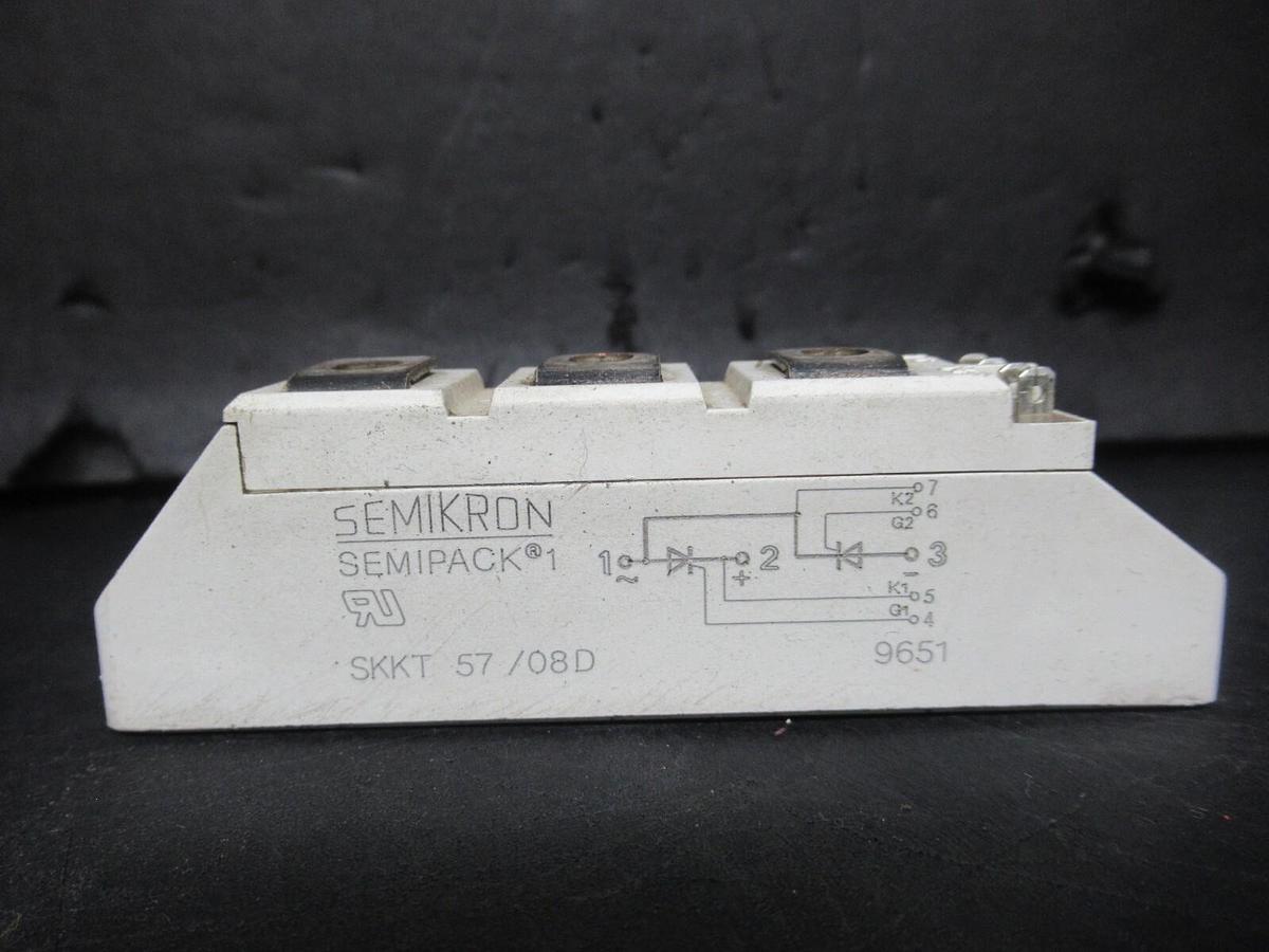 Used SEMIKRON SEMIPACK 1 IGBT POWER MODULE SKKL-57/08D 9651 **WARRANTY INCLUDED**