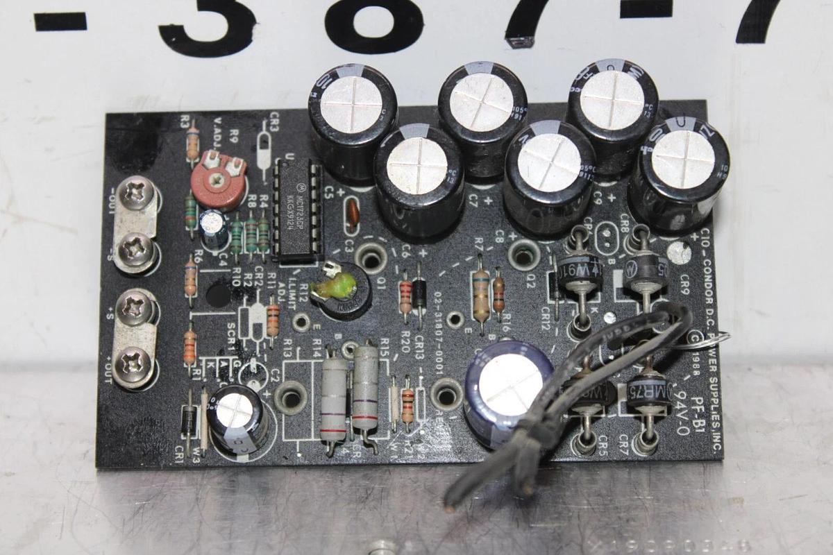 Used CONDOR DC POWER SUPPLIES 02-31807-0001 REV. X1 **WARRANTY INCLUDED**