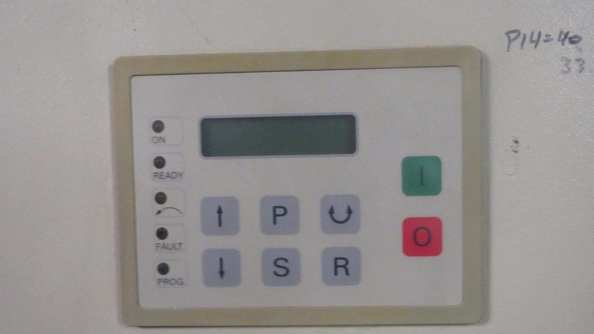 Used SIEMENS SIMOVERT VARIABLE AC DRIVE 52 KVA 50 HP 480V 3 PHASE # 6SE1252-3YB03-Z