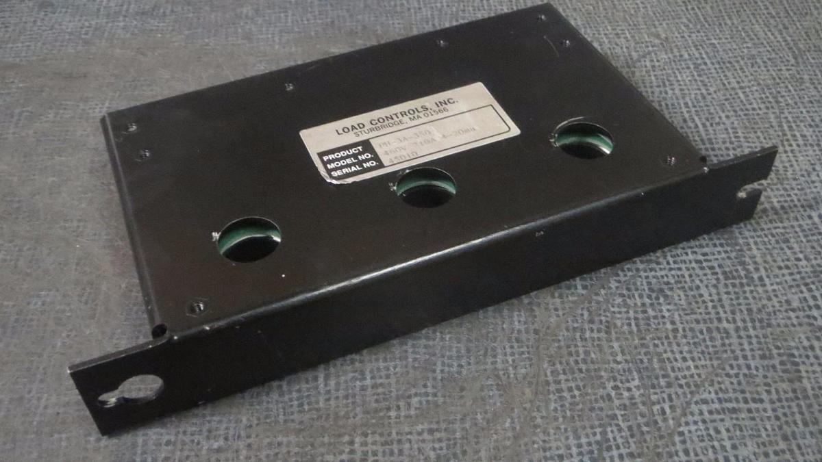 Used LOAD CONTROLS INC POWER TRANSDUCER 210 AMP / 460V / 4-20 ma MODEL: PH-3A-350