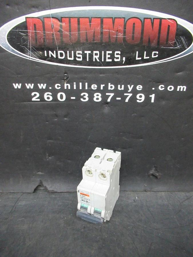 Used MERLIN GERIN THREE POLE BREAKER 24522 MULTI 9 C60N 10A-TYPE D 480 VAC