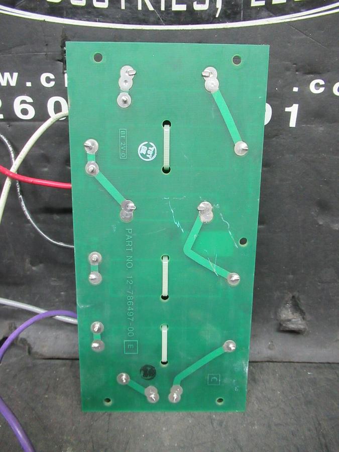 Used LIEBERT SNUBBER / CHARGER / SS CIRCUIT BOARD 02-786497-01 REV. E **WARRANTY**