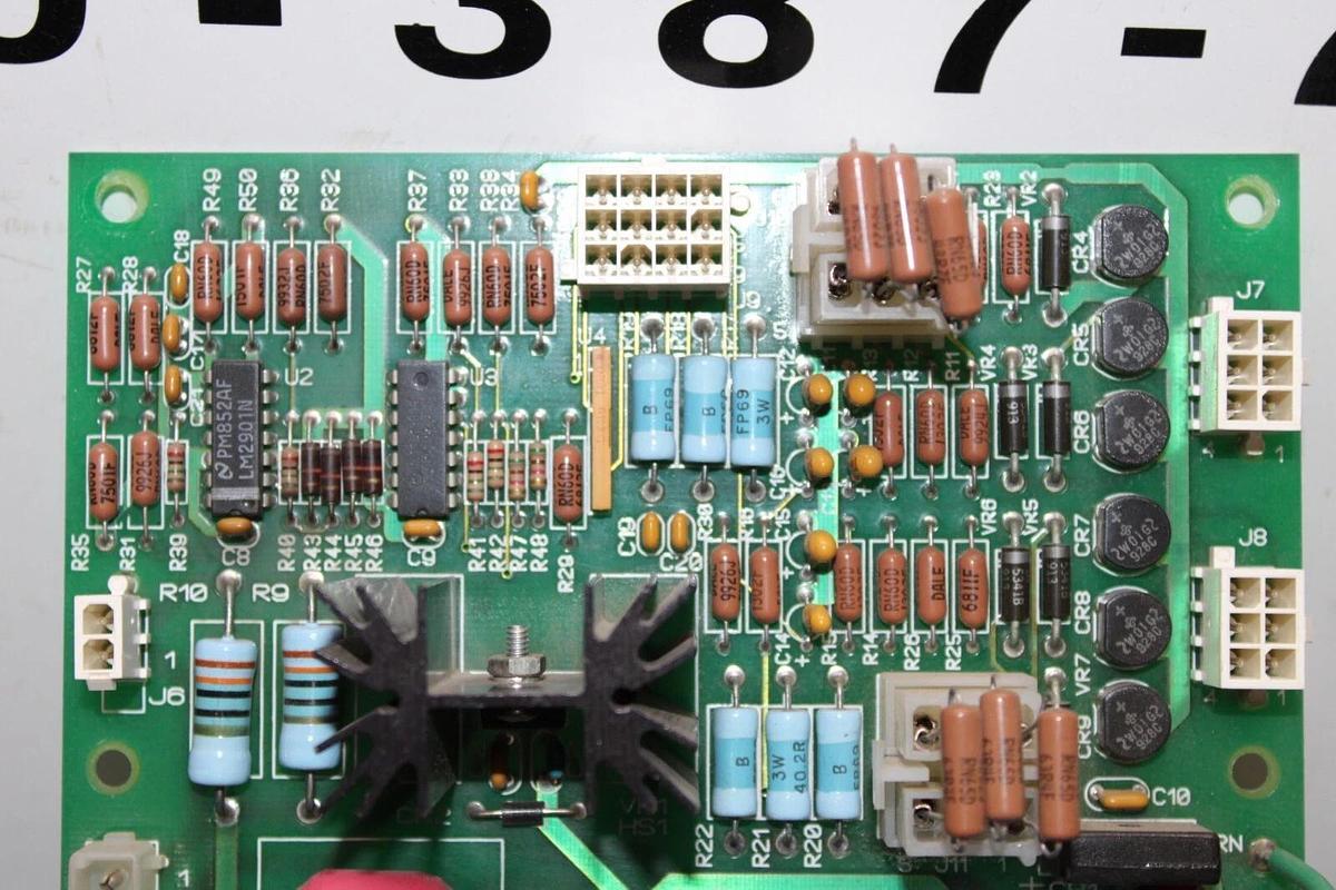 Used YORK CIRCUIT BOARD POWER SUPPLY BOARD 031-01348-000 REV. 3699