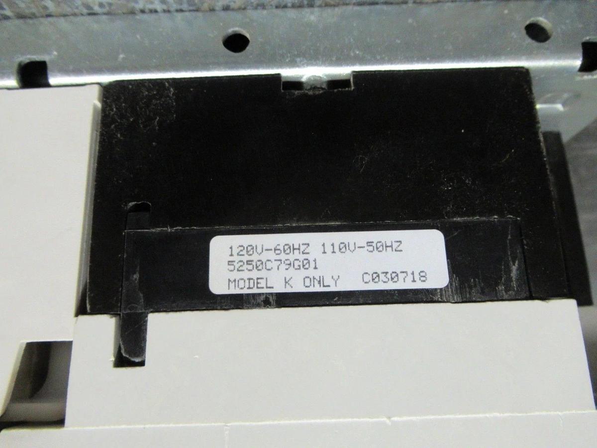 Used CUTLER-HAMMER CONTACTOR A201KECA-J1 SIZE E 600 VOLT 120 AMP COIL: 120V