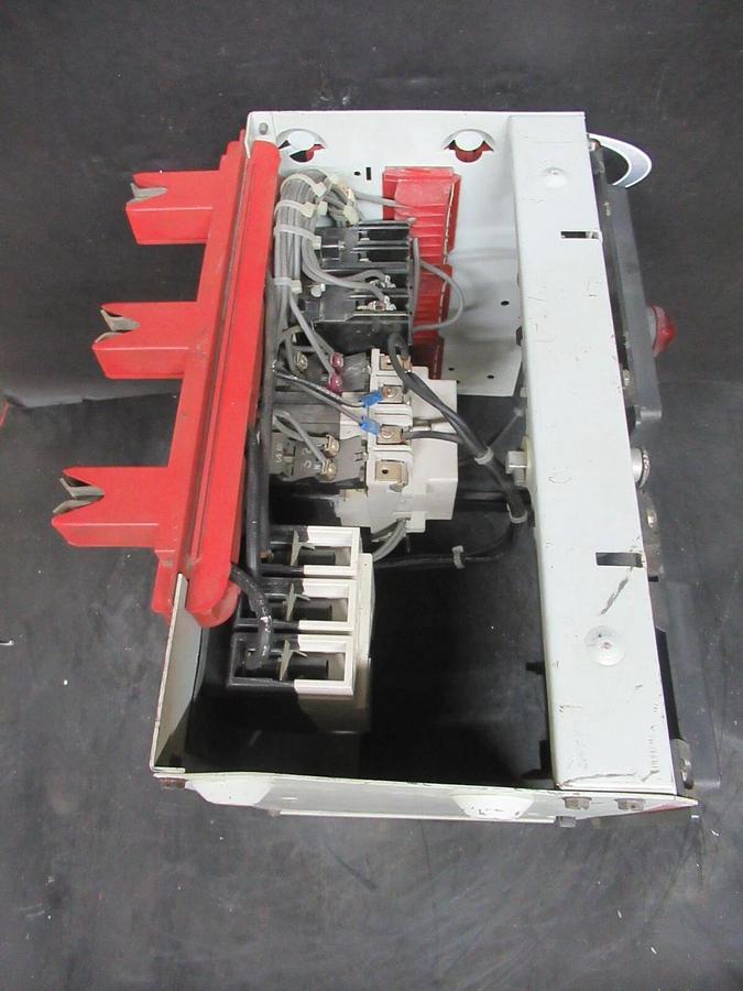 Used CUTLER HAMMER MOTOR STARTER CONTROL BUCKET MODEL: 2100 12" NEMA SIZE 1 7 AMP