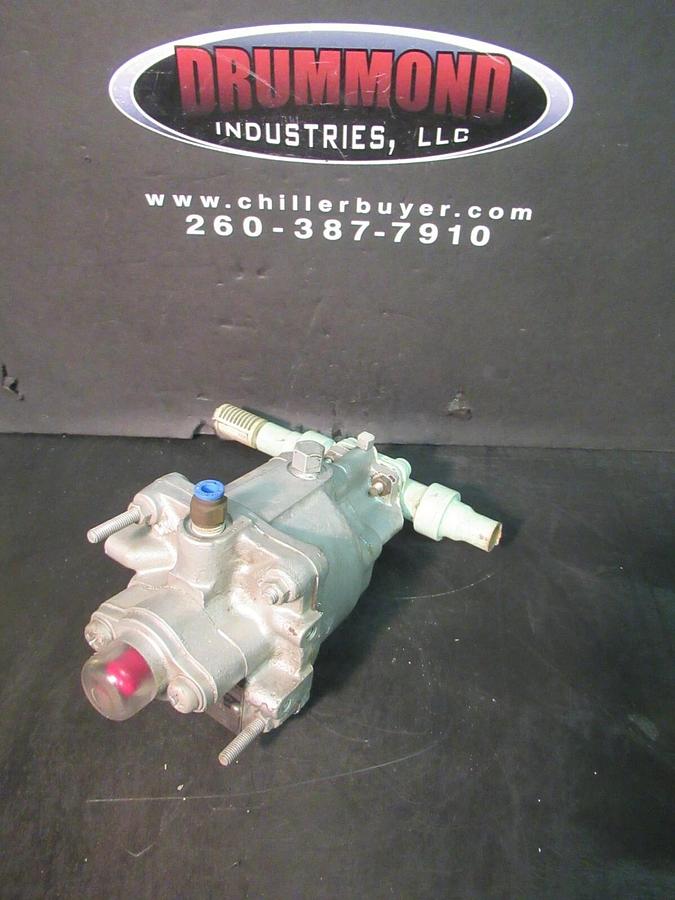 Used NIPPON DAYA AIR OPERATED STEEL VALVE HC14N-0841 DIAMETER: 15 MM CR DIAPHRAM