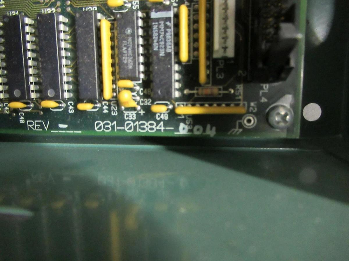 Used YORK CHILLER LINC 371-02086-401 ADVANCED PROCESSOR CARD 2 031-01384-004 NO REV