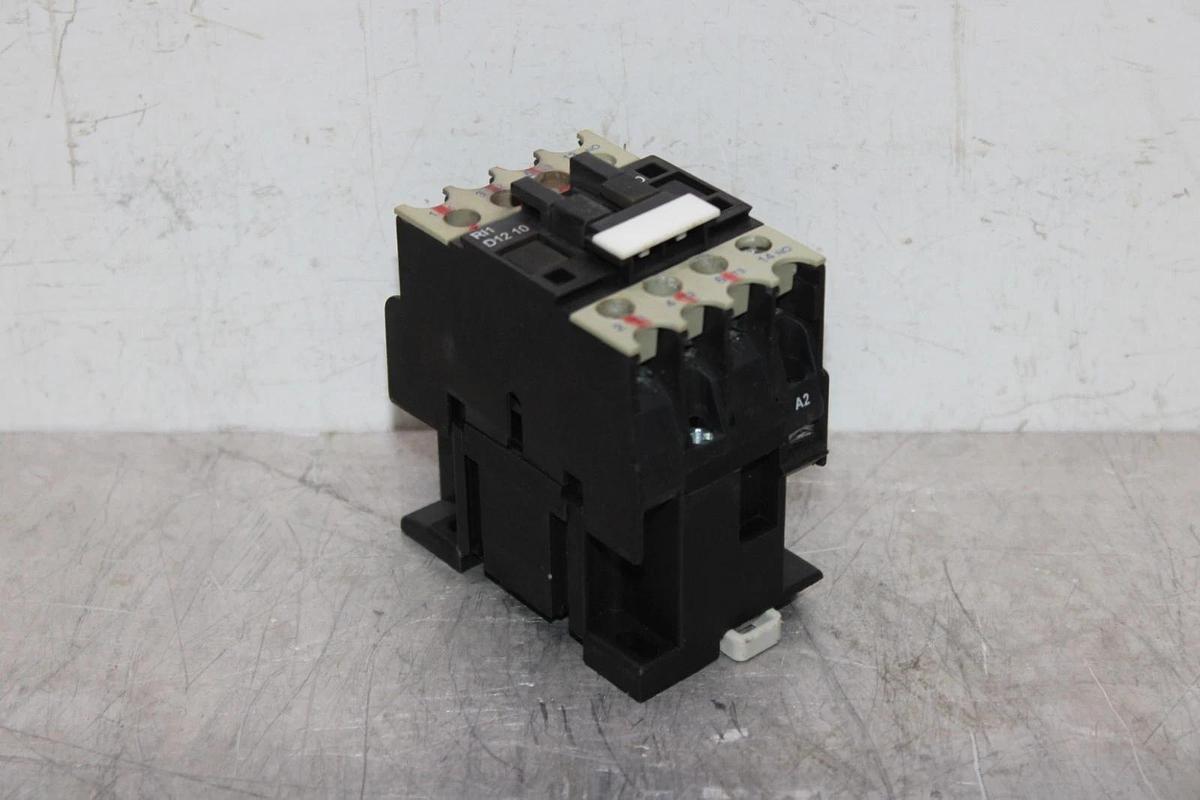 Used RAM INDUSTRIES CONTACTOR RI1D120 25 AMP 600 VAC 3-POLE COIL: 120V