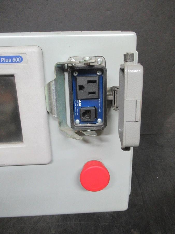 Used ALLEN-BRADLEY PANELVIEW-PLUS-600 2711P-T6C20D SER. B REV. A *ENCLOSURE*