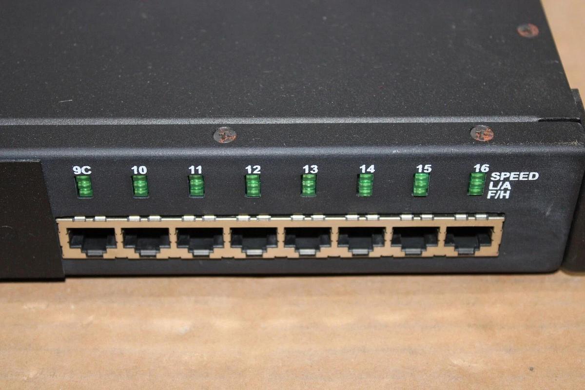 Used GARRETTCOM MAGNUM 4K ETHERNET 10/100 SWITCH 4K16 **WARRANTY INCLUDED**