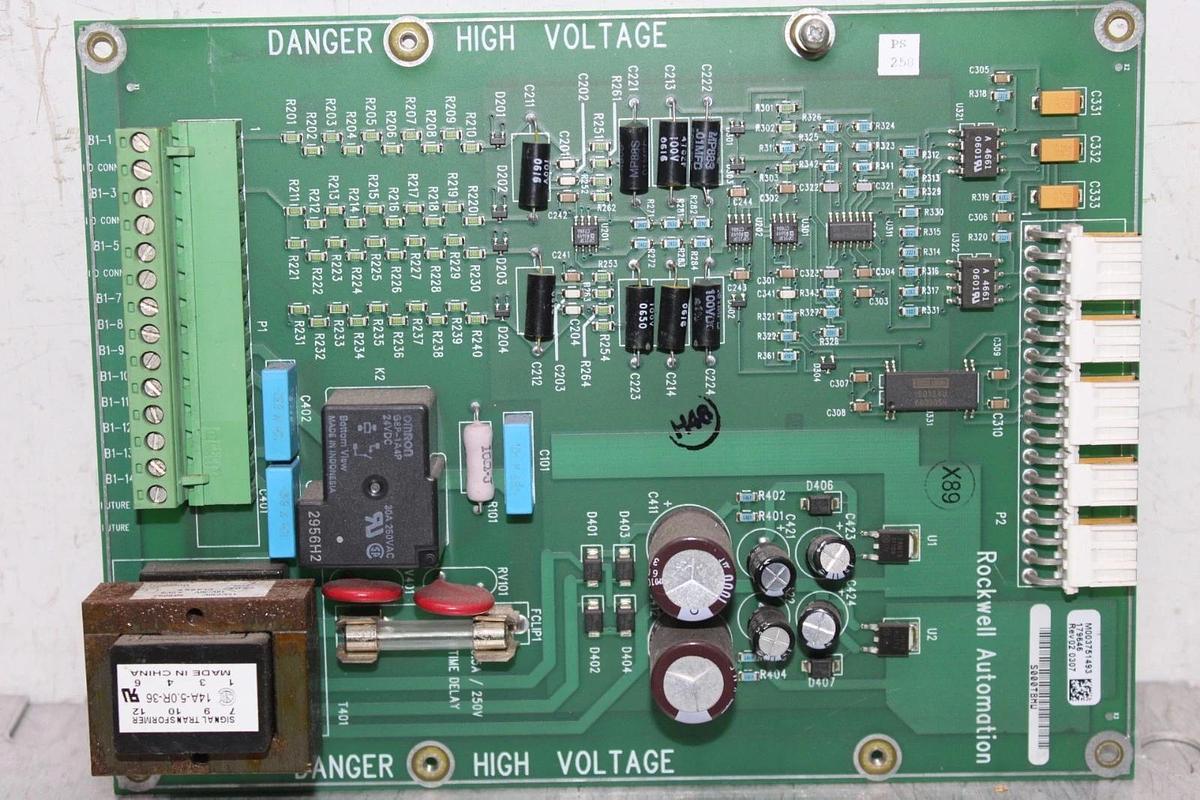 Used ROCKWELL LIQUIFLO VFD LINE SYNC BOARD 179646 REV. 02 M003751493