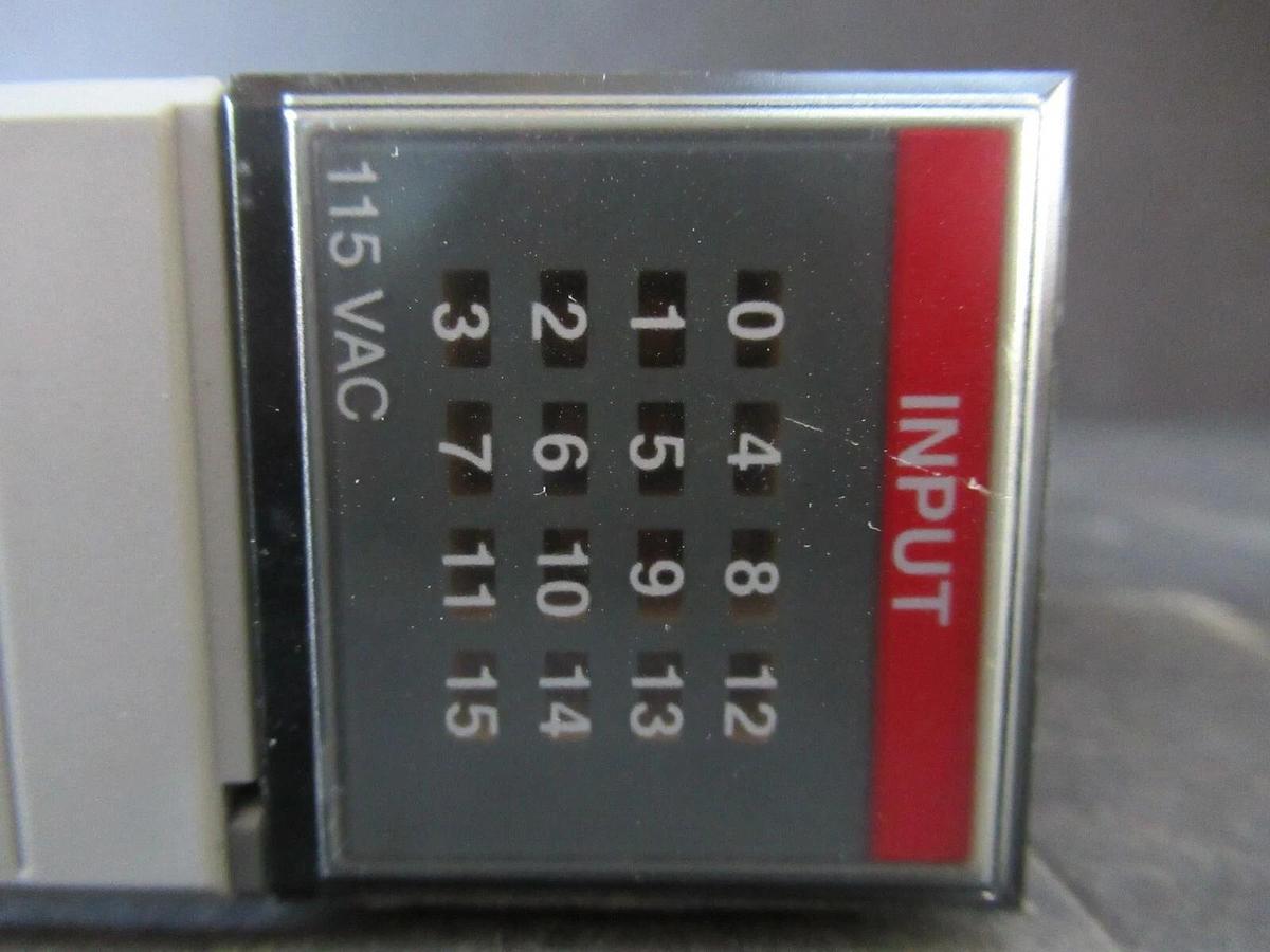 Used ALLEN BRADLEY SLC500 INPUT MODULE 1746-IA16 SER: D **WARRANTY INCLUDED**