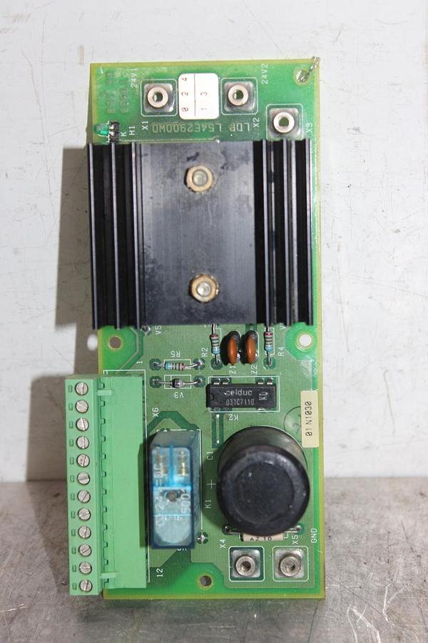 Used SEMIKRON PROCESSING INSERT CARD CIRCUIT BOARD L54E1100EC 54-326283