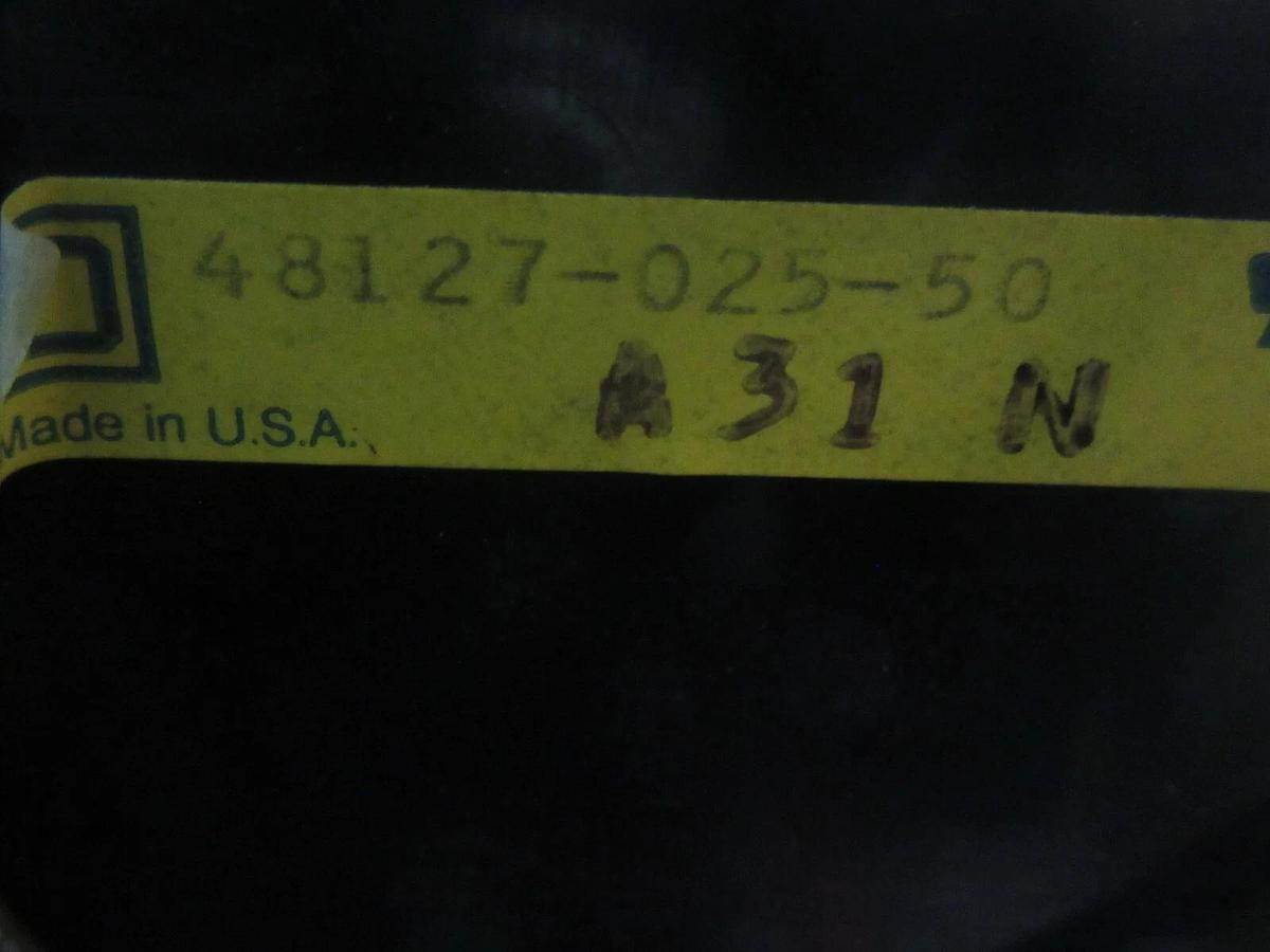 Used SQUARE D MCC FUSIBLE STARTER BUCKET 8998-NC-403 SER. B 12" MODEL: 4 NEMA 1