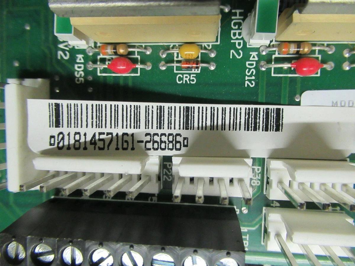 Used LIEBERT 98 135620P1 R2.000.9 72FD MICROCONTROLLER CONTROL BOARD 4D14572P6