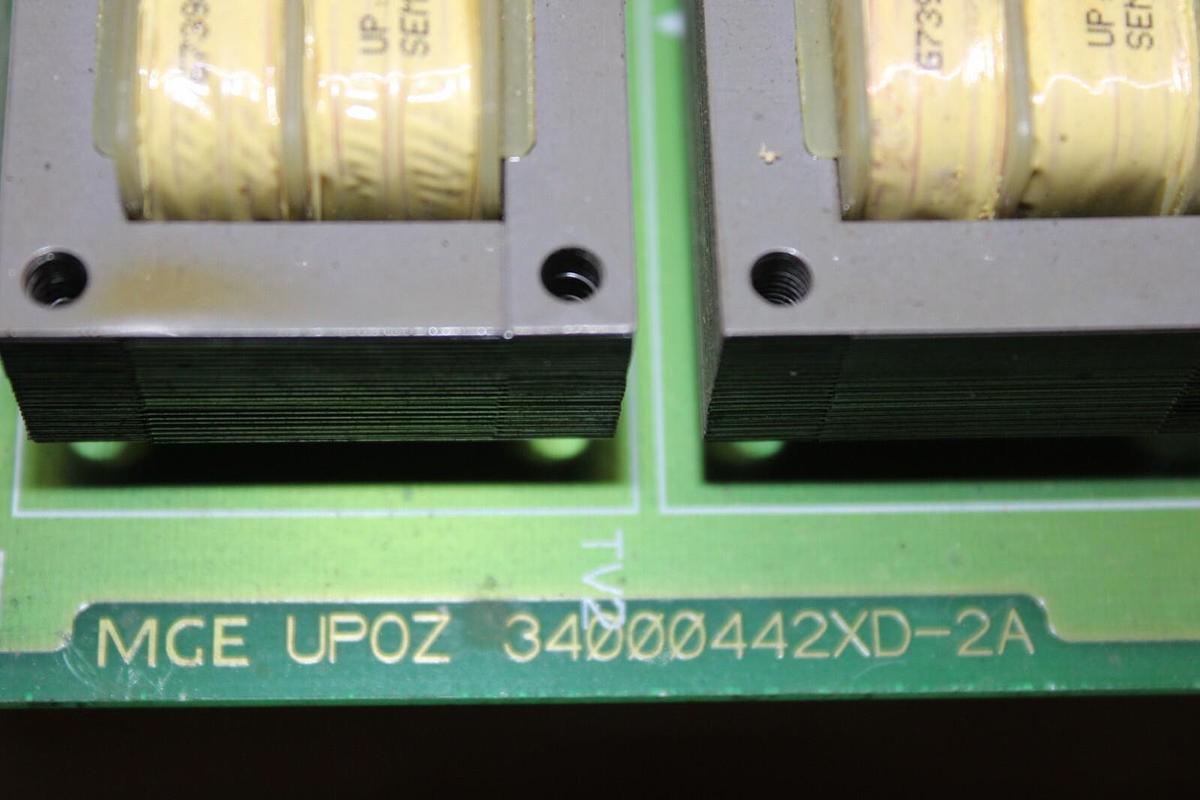 Used MGE SYSTEMS UPOZ CIRCUIT BOARD 34000442XD-2A *WARRANTY INCLUDED*