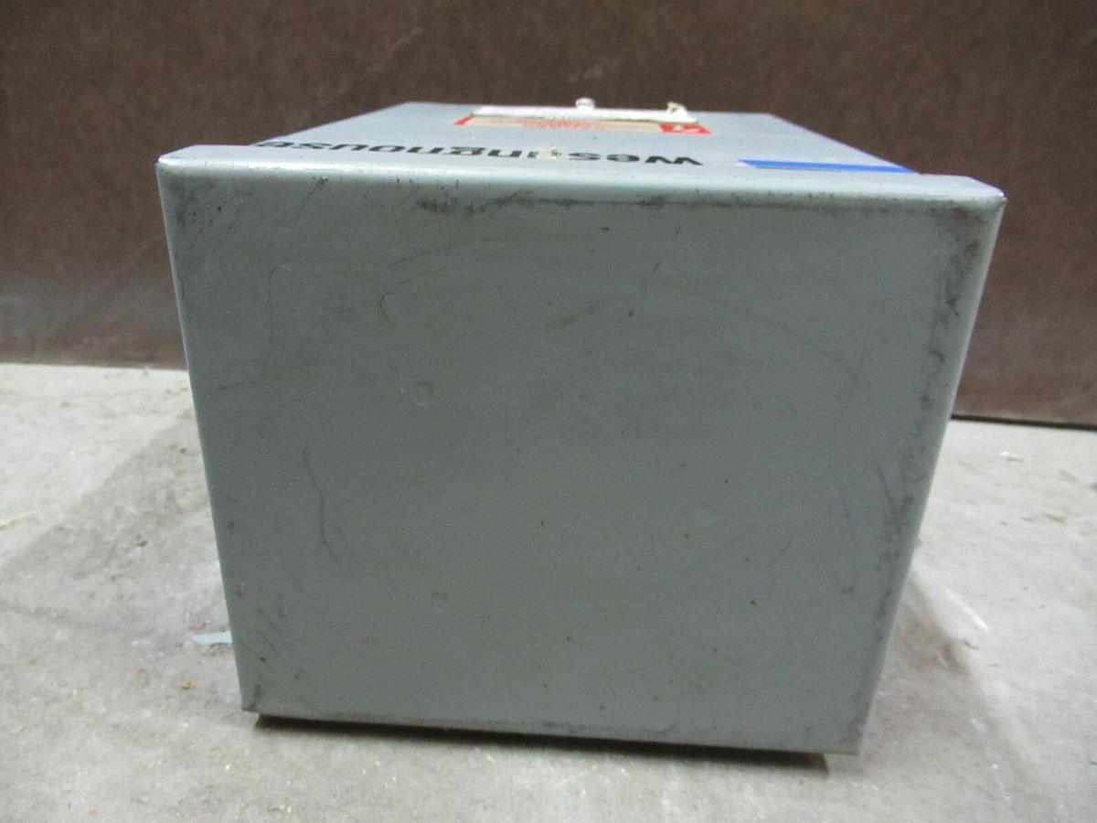 Used 1 KVA WESTINGHOUSE S20N11S01H ENCAPSULATED TRANSFORMER 240 X 480 VAC 240/120