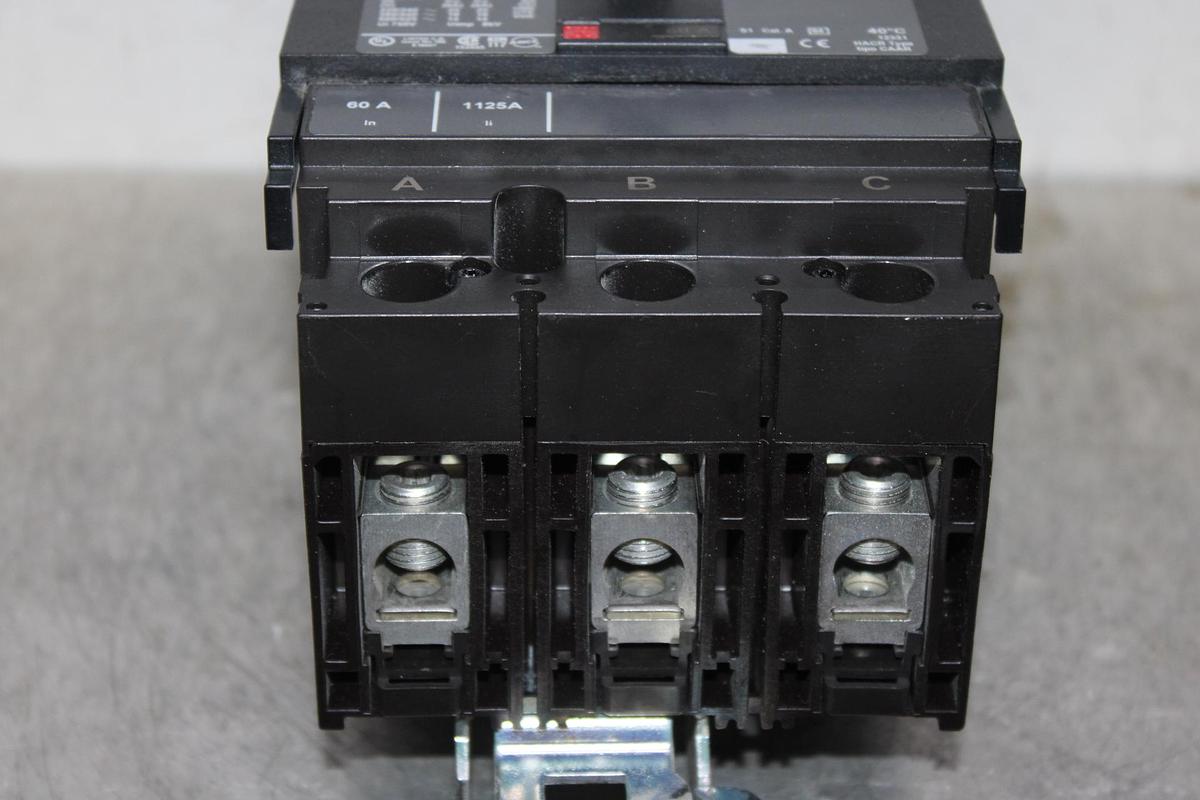 Used SQUARE D I-LINE CIRCUIT BREAKER FA34060 60 AMP 480 VOLT 3-POLE