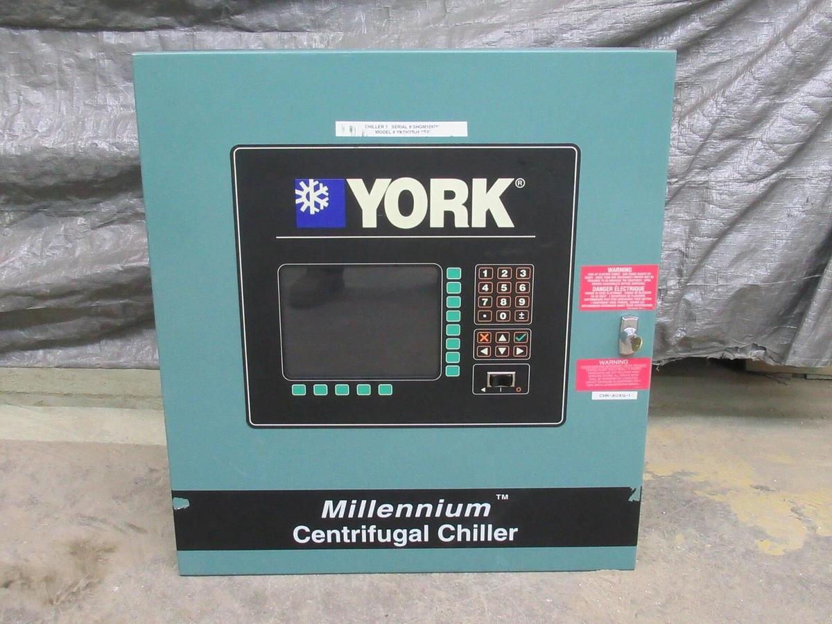 Used YORK MILLENNIUM CENTRIFUGAL CHILLER CONTROL TOUCH HMI INTERFACE 371-02264-105