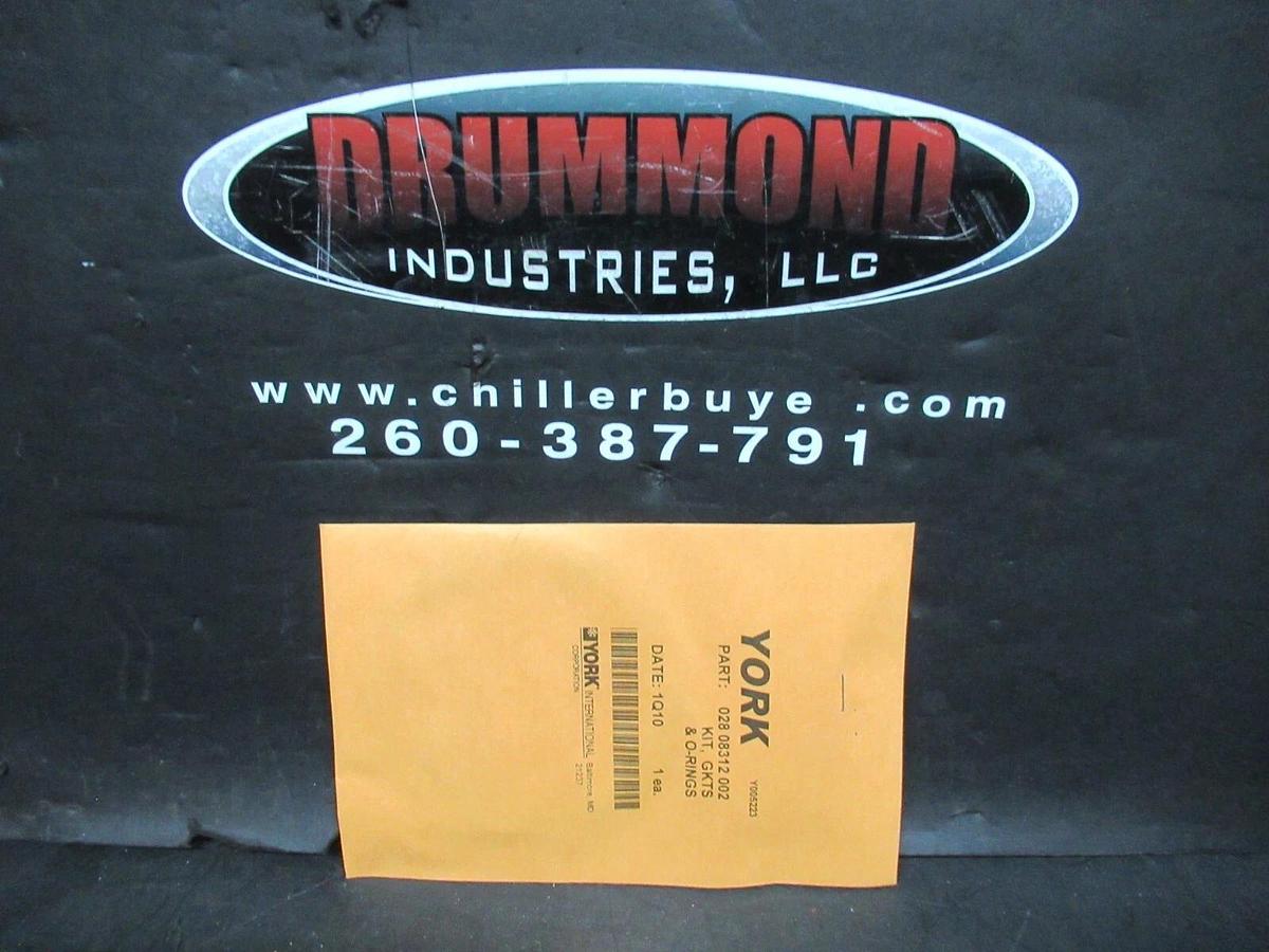 NEW SURPLUS YORK GASKET O-RING KIT 028-08312-002 **WARRANTY INCLUDED**