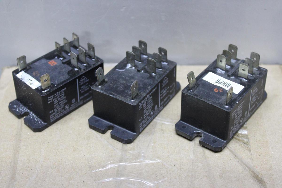 Used NCC SOLID STATE TIME DELAY RELAY Q3F-03600-321 120 VAC 1 AMP 180-3600 SEC DELAY