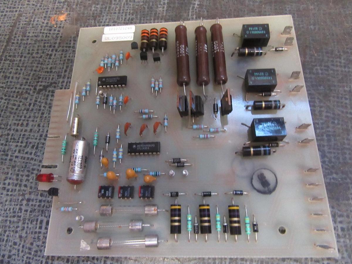 Used EXIDE GATE CARD PLC MODULE BOARD 101072124-H **WARRANTY INCLUDED**