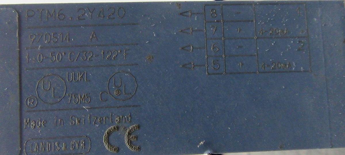 Used SIEMENS DIGITAL TERMINATION MODULE PTM6.2Y420 **WARRANTY INCLUDED**