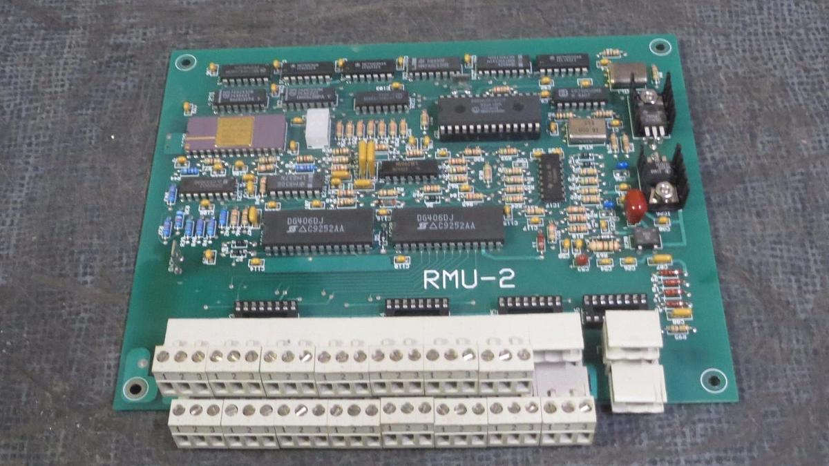 Used MONITORING TECH CORP COMM CIRCUIT BOARD FOR MS-2000 RMU-2 REMOTE MULTIPLEXOR