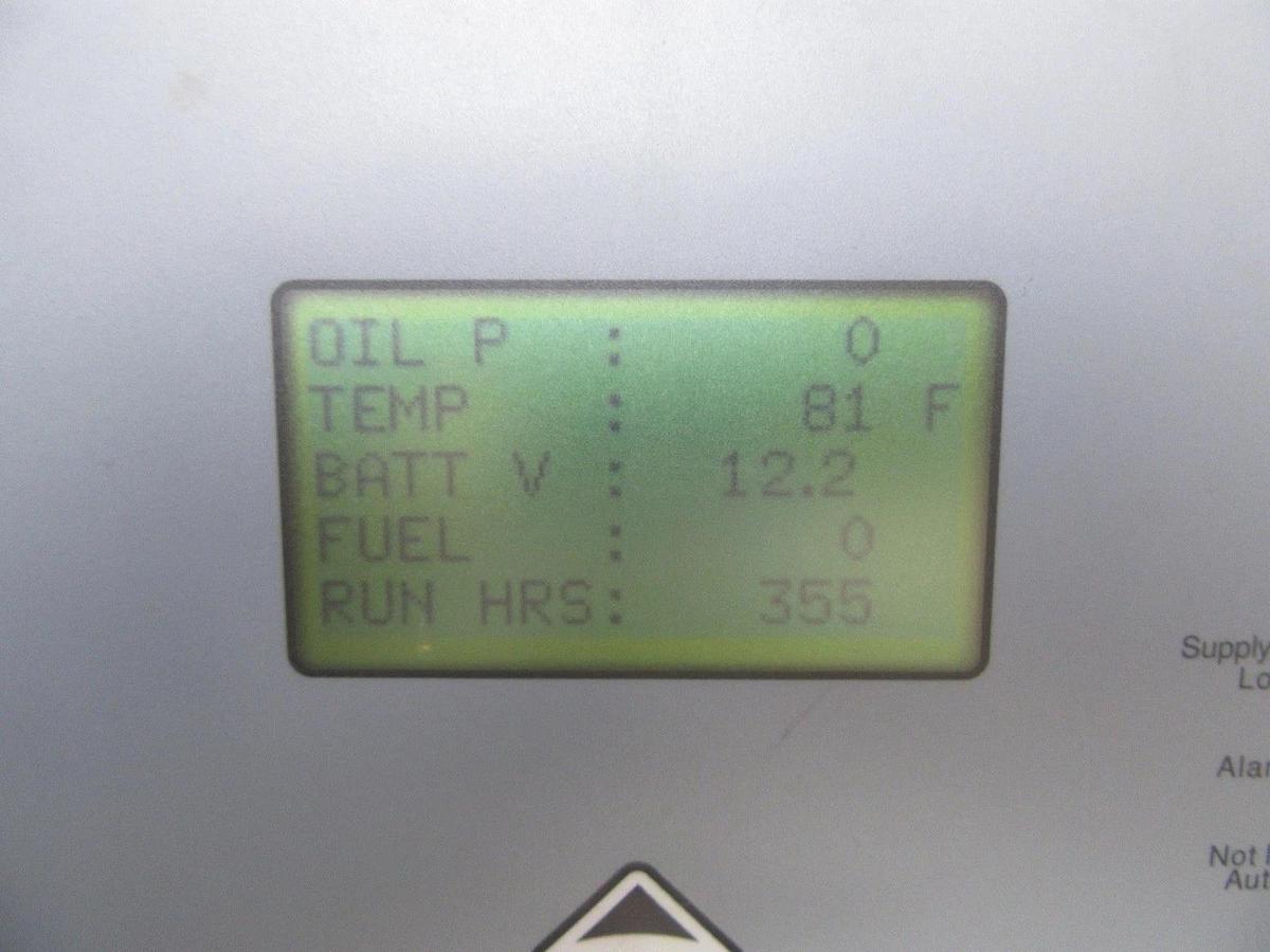 Used 50 KW DIESEL GENERATOR MTU 120/240 V  JOHN DEERE SOUND ENCLOSED 355 HRS  VIDEO