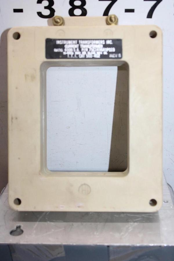 Used INSTRUMENT TRANSFORMER CURRENT TRANSFORMER 75C149640P019 560-402 4000:5 50-400HZ